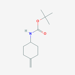 molecular formula C12H21NO2 B1521878 tert-Butyl (4-methylenecyclohexyl)carbamate CAS No. 725255-70-9