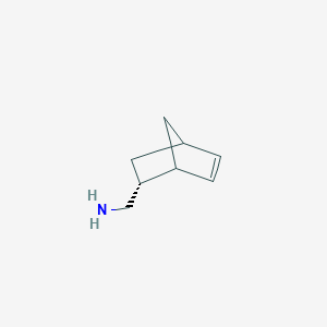 molecular formula C8H13N B1521885 (2R)-bicyclo[2.2.1]hept-5-en-2-ylmethanamine CAS No. 1212471-17-4