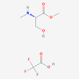 Methyl methyl-L-serinate 2,2,2-trifluoroacetate