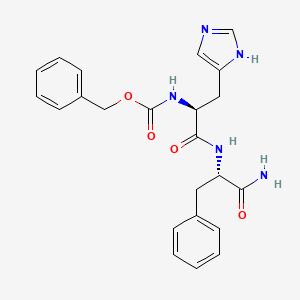 N-[(Benzyloxy)carbonyl]-L-histidyl-L-phenylalaninamide