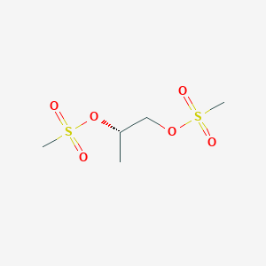 molecular formula C5H12O6S2 B15218897 (S)-Propane-1,2-diyl dimethanesulfonate 