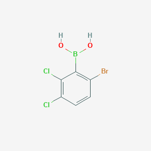 molecular formula C6H4BBrCl2O2 B1521895 6-Bromo-2,3-dichlorophenylboronic acid CAS No. 1451392-86-1