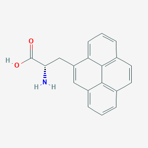 molecular formula C19H15NO2 B15218975 (S)-2-Amino-3-(pyren-4-yl)propanoic acid 