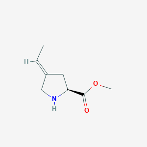 Methyl (S,E)-4-ethylidenepyrrolidine-2-carboxylate