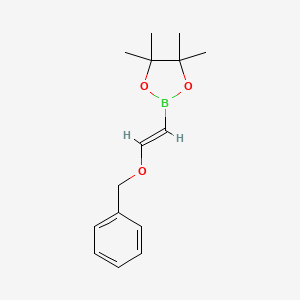 (E)-2-(2-(Benzyloxy)vinyl)-4,4,5,5-tetramethyl-1,3,2-dioxaborolane