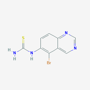 B1521914 5-Bromoquinazolin-6-ylthiourea CAS No. 1206679-19-7