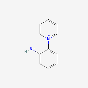 molecular formula C11H10N2 B15219165 (2-(Pyridin-1-ium-1-yl)phenyl)amide 