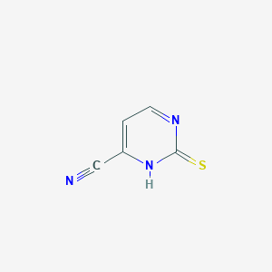 2-Mercaptopyrimidine-4-carbonitrile