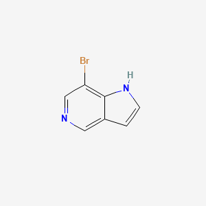 molecular formula C7H5BrN2 B1521936 7-溴-1H-吡咯并[3,2-c]吡啶 CAS No. 902837-42-7