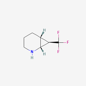 (1R,6R,7R)-7-(Trifluoromethyl)-2-azabicyclo[4.1.0]heptane