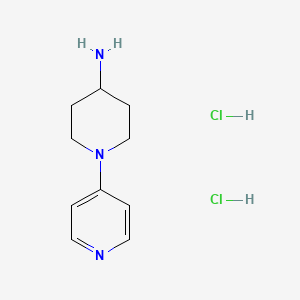 molecular formula C10H17Cl2N3 B1521942 4-(4-氨基哌啶基)吡啶二盐酸盐 CAS No. 1169396-92-2