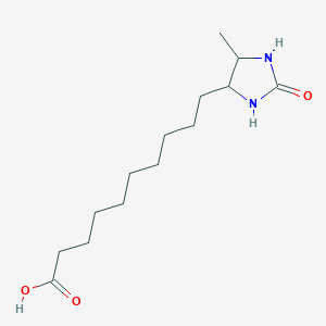 10-(5-Methyl-2-oxoimidazolidin-4-yl)decanoic acid