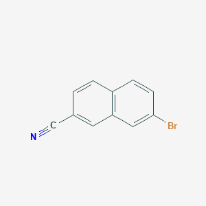 molecular formula C11H6BrN B1521946 7-溴-2-萘腈 CAS No. 885227-79-2