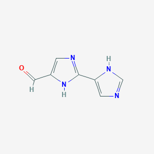 1H,1'H-[2,4'-Biimidazole]-4-carbaldehyde