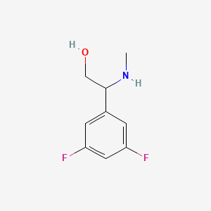 2-(3,5-Difluorophenyl)-2-(methylamino)ethanol