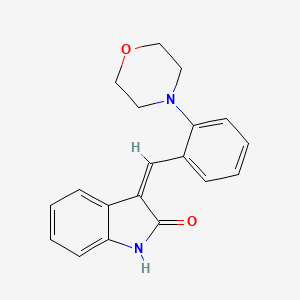 (Z)-3-(2-Morpholinobenzylidene)indolin-2-one