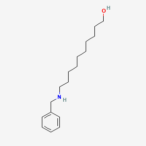 molecular formula C17H29NO B1521965 10-Benzylamino-1-decanol CAS No. 1274892-05-5