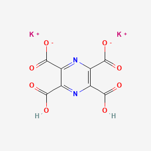 molecular formula C8H2K2N2O8 B15219652 Pyrazine dipotassium tetracarboxylate 