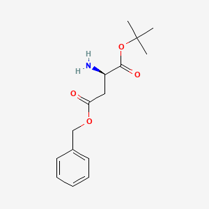 (R)-4-Benzyl 1-tert-butyl 2-aminosuccinate