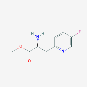 Methyl (R)-2-amino-3-(5-fluoropyridin-2-yl)propanoate