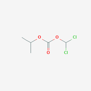 molecular formula C5H8Cl2O3 B15219802 Dichloromethyl isopropyl carbonate 