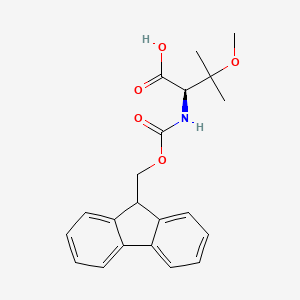 (R)-2-((((9H-Fluoren-9-yl)methoxy)carbonyl)amino)-3-methoxy-3-methylbutanoic acid