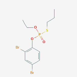 O-(2,4-Dibromophenyl) O-ethyl S-propyl phosphorothioate