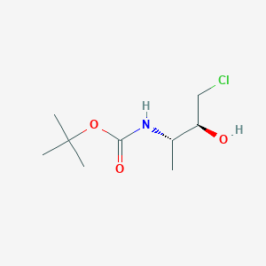 tert-Butyl ((2S,3S)-4-chloro-3-hydroxybutan-2-yl)carbamate