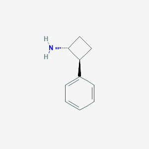 (1R,2S)-2-Phenylcyclobutan-1-amine