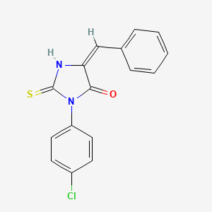 5-Benzylidene-3-(4-chlorophenyl)-2-thioxoimidazolidin-4-one