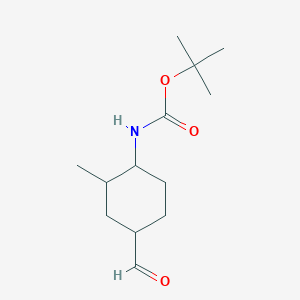 tert-Butyl (4-formyl-2-methylcyclohexyl)carbamate