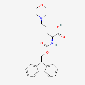 Fmoc-(S)-2-Amino-5-morpholinopentanoic acid