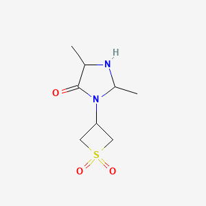 3-(1,1-Dioxidothietan-3-yl)-2,5-dimethylimidazolidin-4-one