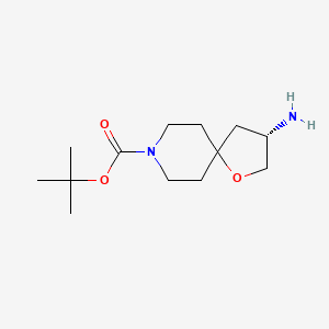 Tert-butyl (3S)-3-amino-1-oxa-8-azaspiro[4.5]decane-8-carboxylate