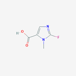 2-Fluoro-1-methyl-1H-imidazole-5-carboxylic acid