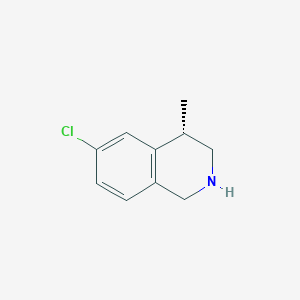 (S)-6-Chloro-4-methyl-1,2,3,4-tetrahydroisoquinoline