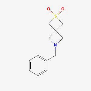 6-Benzyl-2-thia-6-azaspiro[3.3]heptane 2,2-dioxide