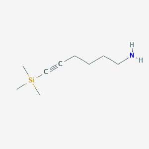 6-(Trimethylsilyl)hex-5-yn-1-amine