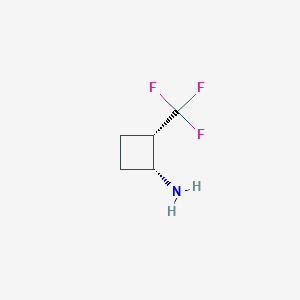 (1R,2S)-2-(Trifluoromethyl)cyclobutan-1-amine