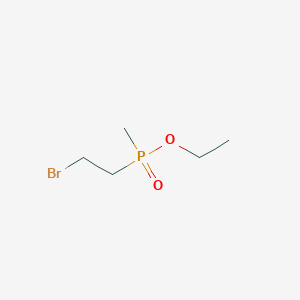 molecular formula C5H12BrO2P B15220440 Ethyl (2-bromoethyl)methylphosphinate CAS No. 52399-90-3