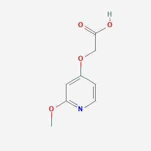 2-((2-Methoxypyridin-4-yl)oxy)acetic acid