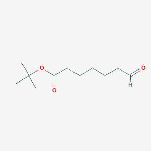 molecular formula C11H20O3 B15220588 Tert-butyl 7-oxoheptanoate 