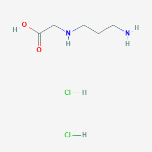 molecular formula C5H14Cl2N2O2 B1522060 N-(3-Aminopropyl)glycine Dihydrochloride CAS No. 90495-95-7