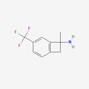 7-Methyl-4-(trifluoromethyl)bicyclo[4.2.0]octa-1,3,5-trien-7-amine