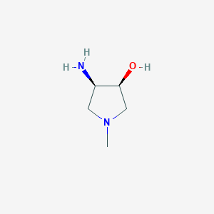 (3S,4R)-4-Amino-1-methylpyrrolidin-3-ol