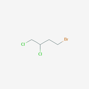 molecular formula C4H7BrCl2 B1522070 1-Bromo-3,4-dichlorobutane CAS No. 26204-05-7