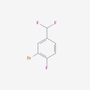 2-Bromo-4-(difluoromethyl)-1-fluorobenzene
