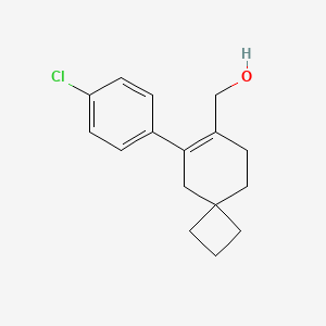 (6-(4-Chlorophenyl)spiro[3.5]non-6-en-7-yl)methanol