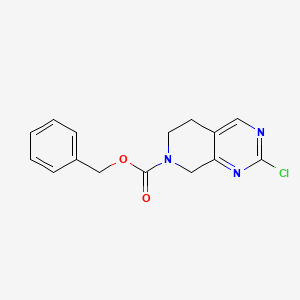 Benzyl 2-chloro-5,6-dihydropyrido[3,4-d]pyrimidine-7(8H)-carboxylate