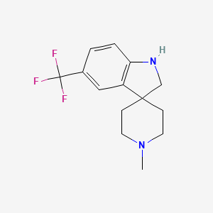 1'-Methyl-5-(trifluoromethyl)spiro[indoline-3,4'-piperidine]